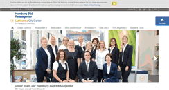 Desktop Screenshot of hamburgsued-reiseagentur.de